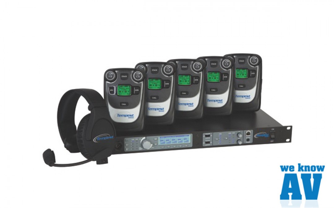 Tempest Wireless Intercom Systems – Now Available