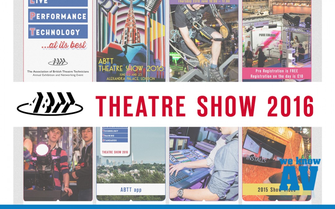 ABTT Theatre Show 2016