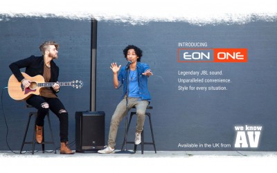 JBL EON ONE – Available from We Know AV Ltd