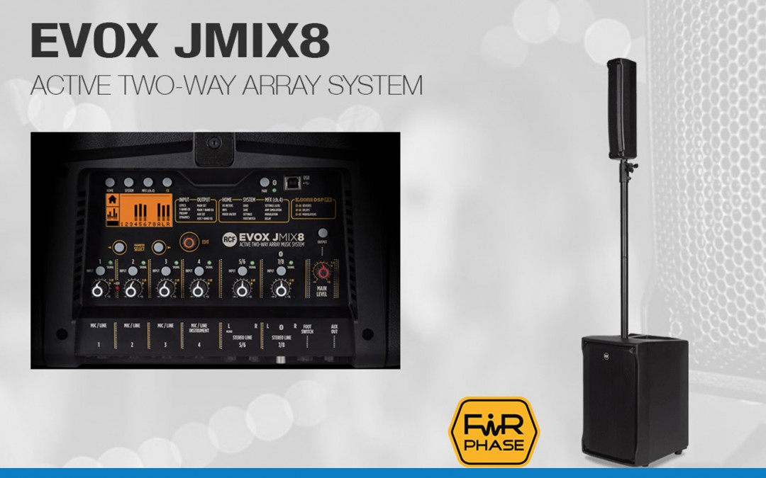 RCF EVOX JMIX8 – Now Available